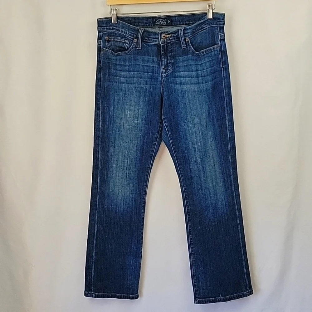 Lucky Brand Easy Rider Bootcut Jeans Size 6 Medium Wash - Picture 4 of 16